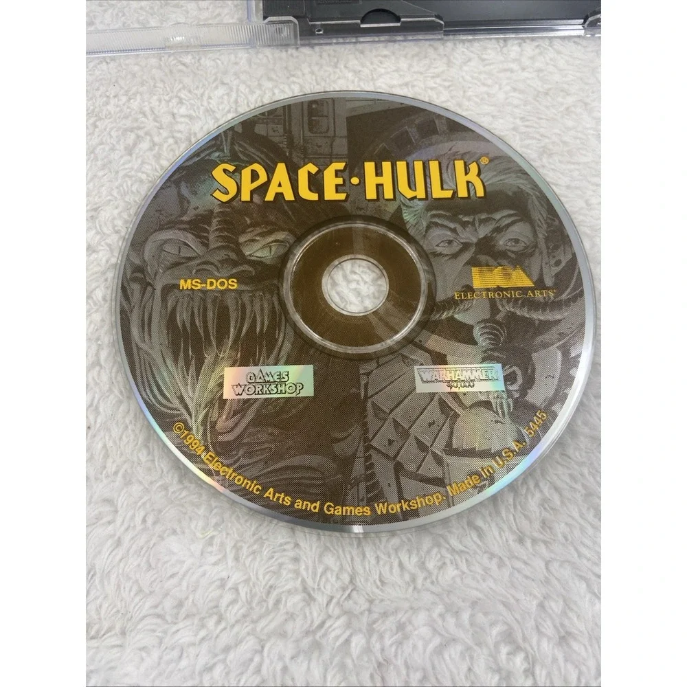 Space Hulk PC CD ROM 1993 VTG Electronic Arts Disc Only Game